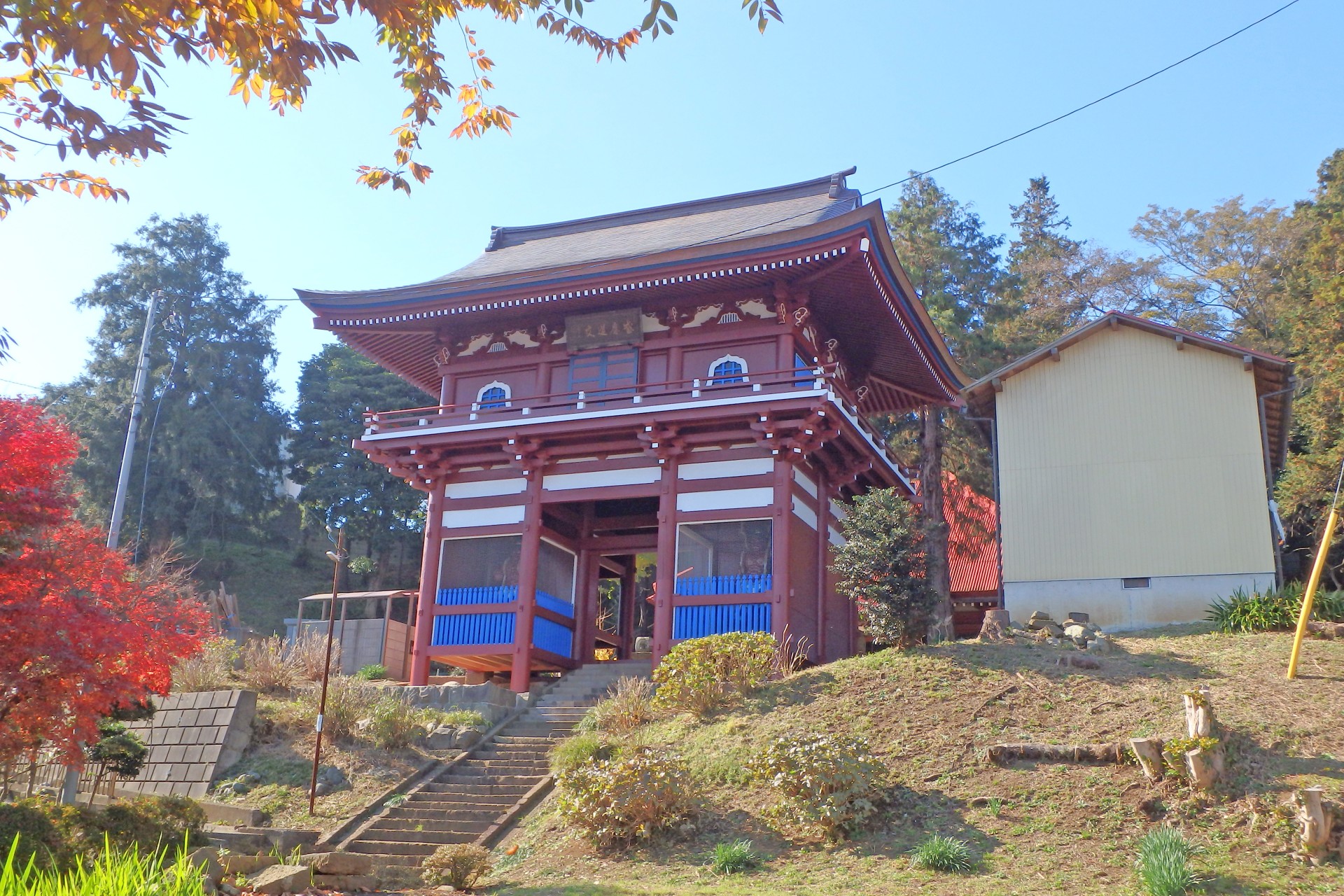 東光寺薬師堂山門修理