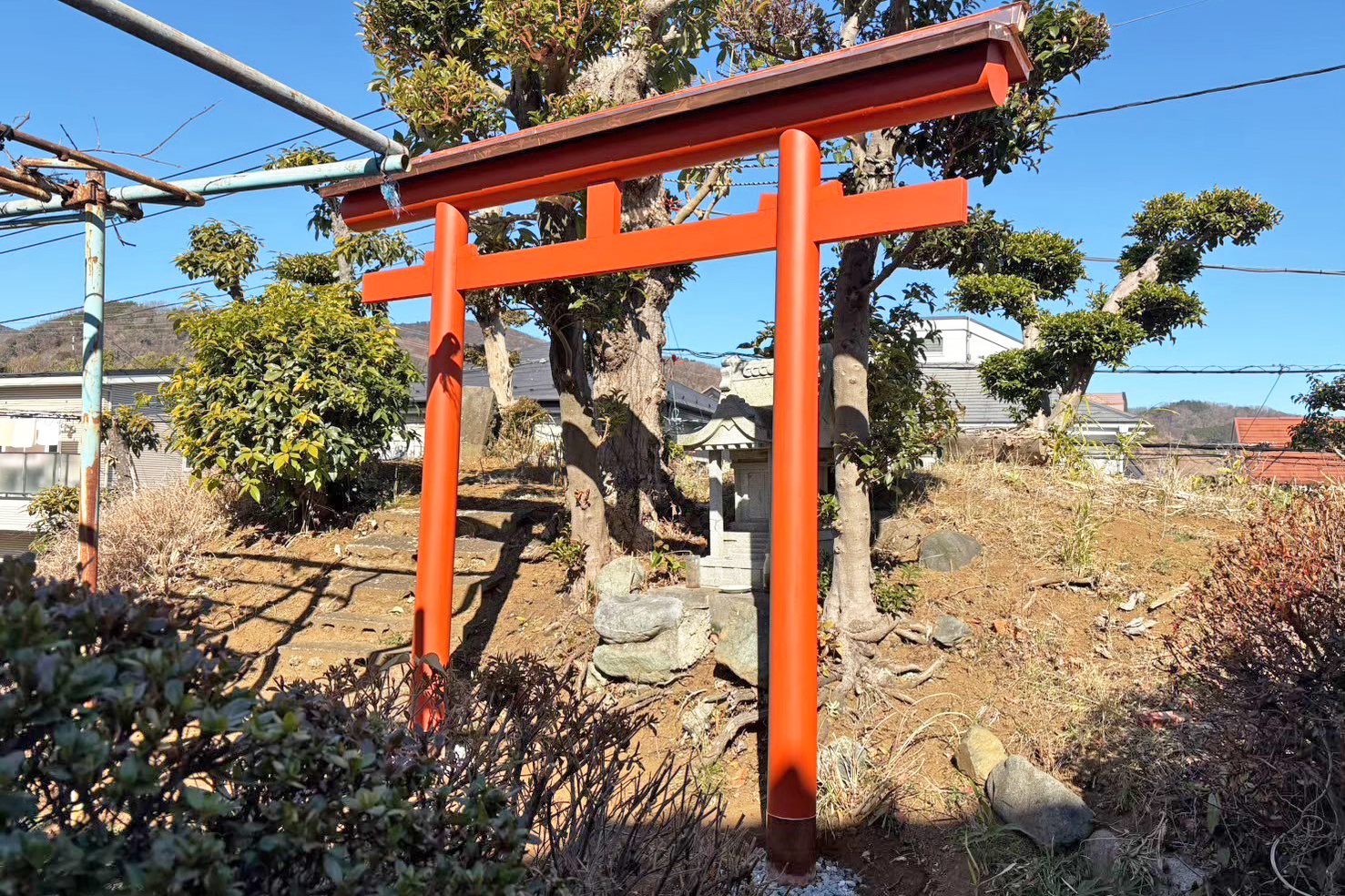 Ｎ家稲荷鳥居新築