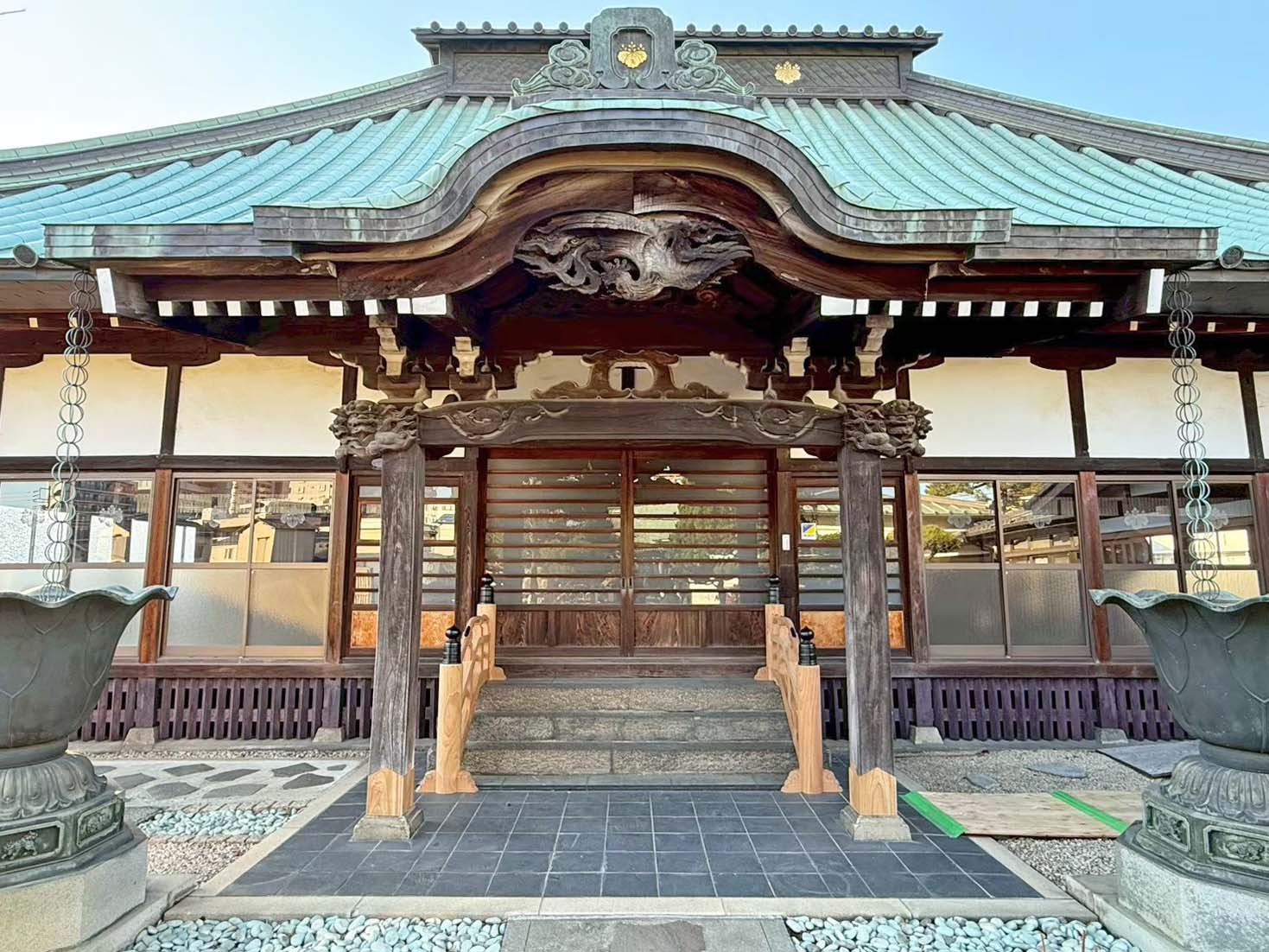 長福寺本堂改修